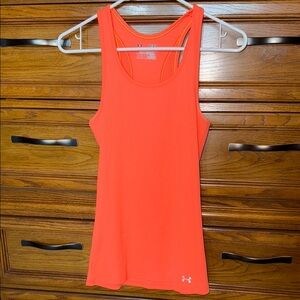 Under Armour Fitted Orange Tank Top